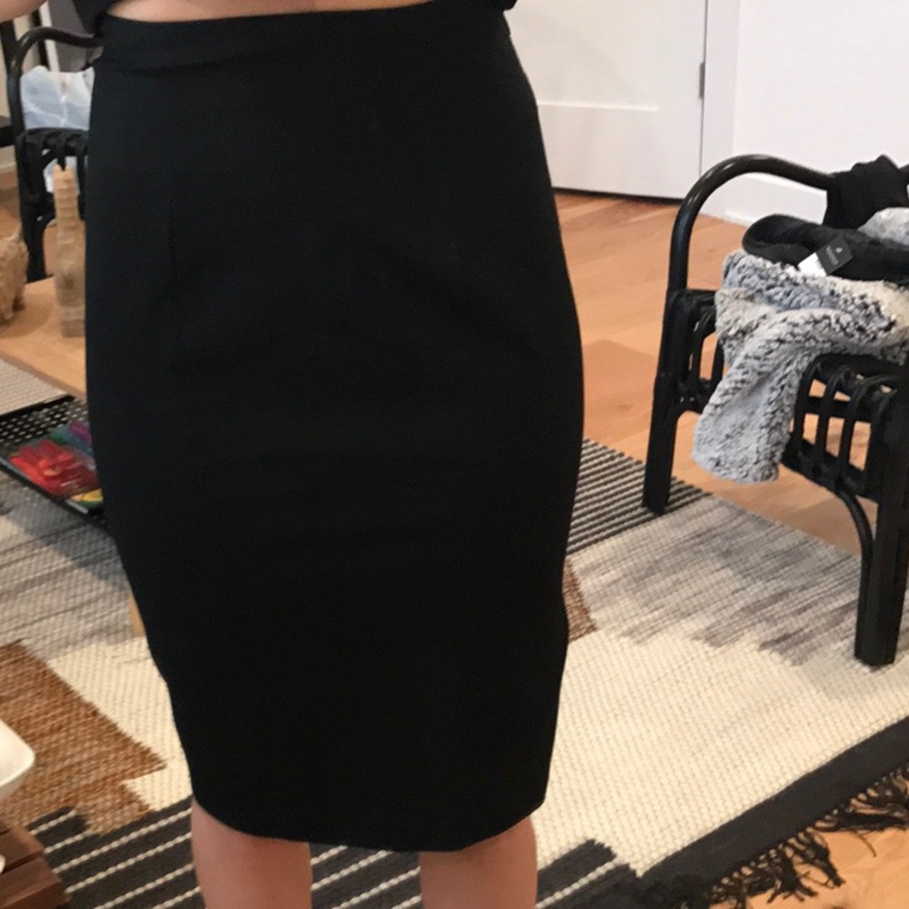 Express black Pencil skirt